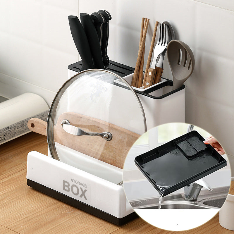 Kitchen Utensil Storage Rack – Compact Countertop Organizer