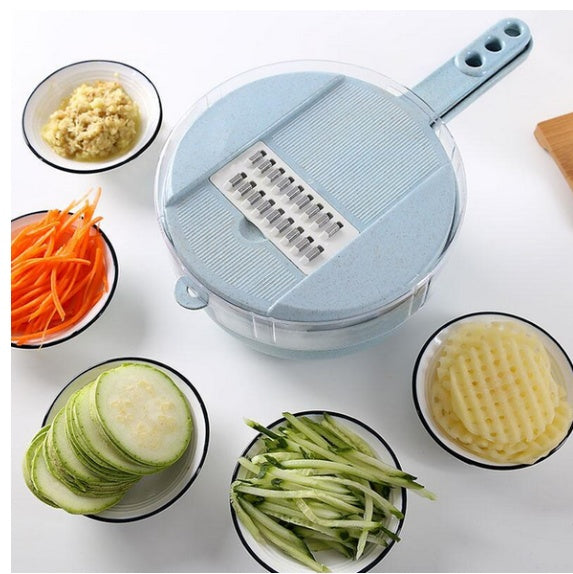 Vegetable slicer interchangeable blade accessories