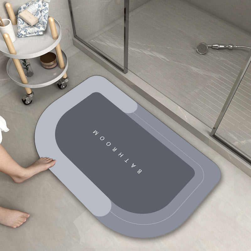 cushioned bathroom floor mat