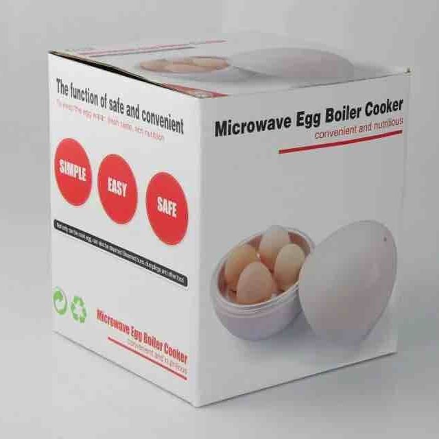 4-egg microwave egg steamer cooker