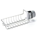 Adjustable Faucet Sink Sponge Holder – Stainless Steel Organizer