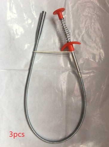Drain cleaning spring length option