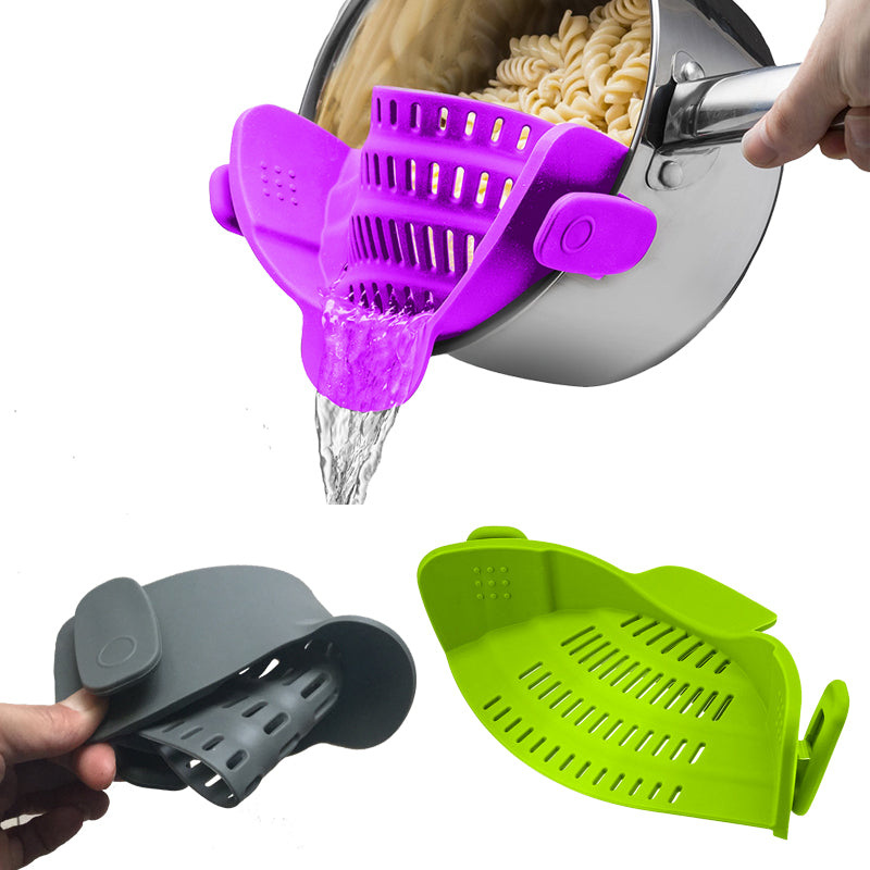 Compact clip-on pot strainer product view