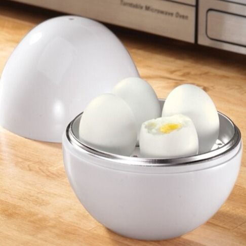 4-egg microwave egg steamer cooker