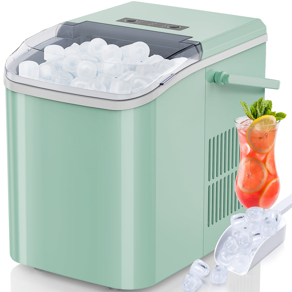 Portable ice maker with 1.5 liter water tank