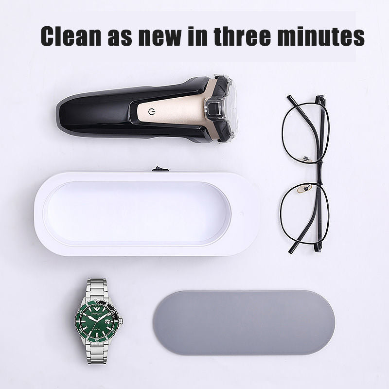 Ultrasonic Jewelry & Eyewear Cleaner – 45kHz Deep-Cleaning Machine