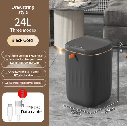 Smart Sensor Trash Can – Automatic Touchless Lid