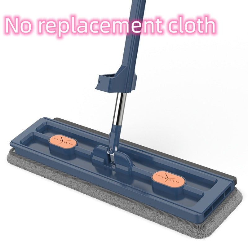 360° Rotating Flat Mop with Self-Wringing Scraper – 137cm