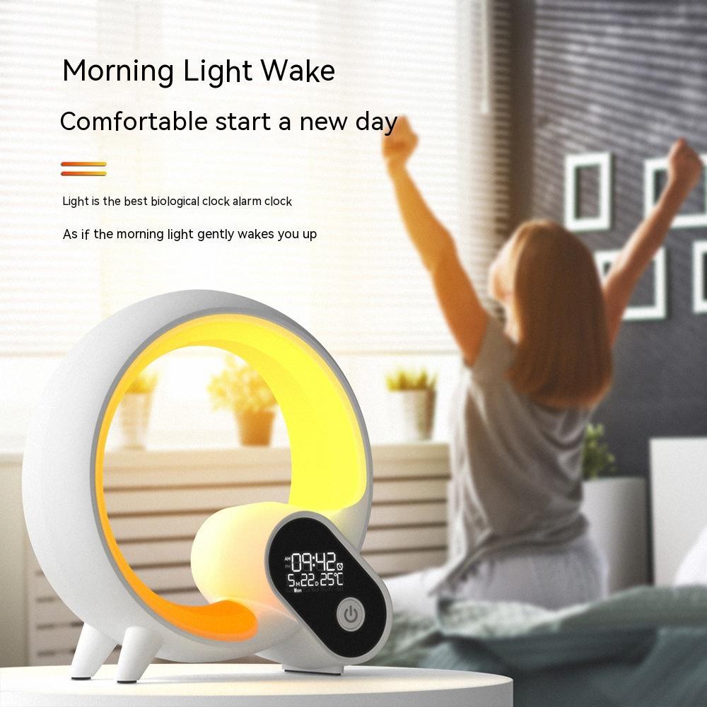 Alarm clock ambient light mode