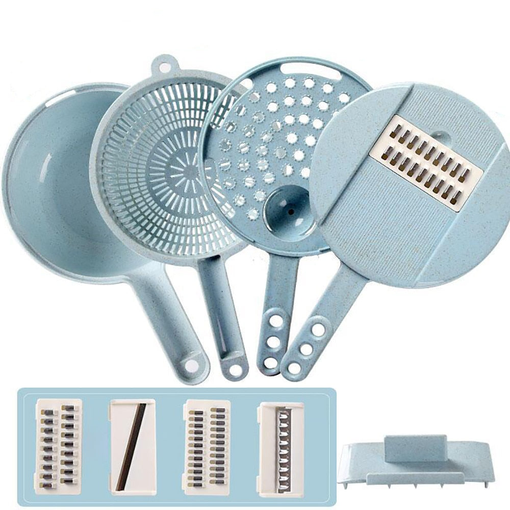 8-in-1 vegetable cutter accessories
