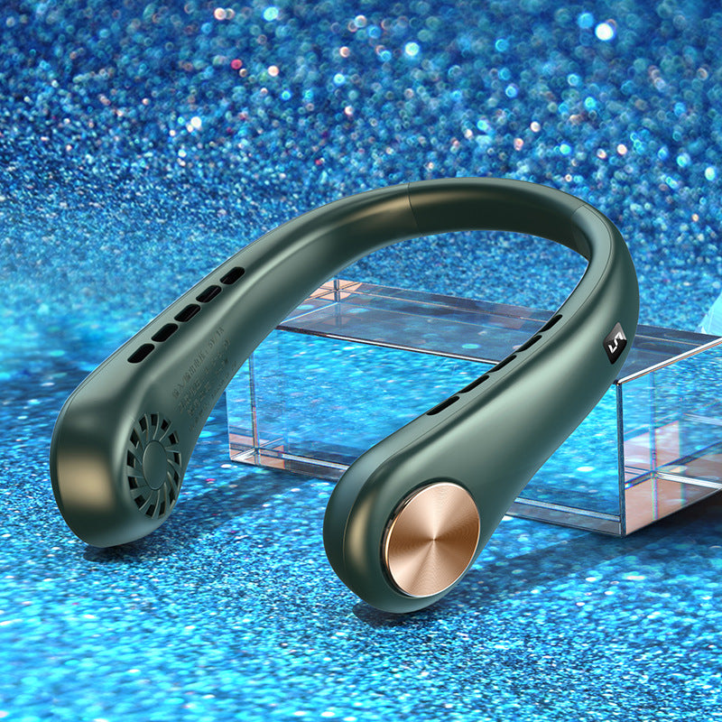 Portable Bladeless Neck Fan – Rechargeable