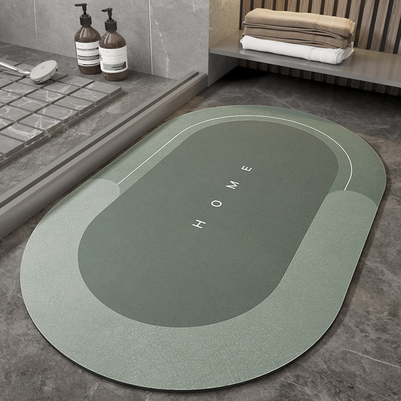 cushioned bathroom floor mat