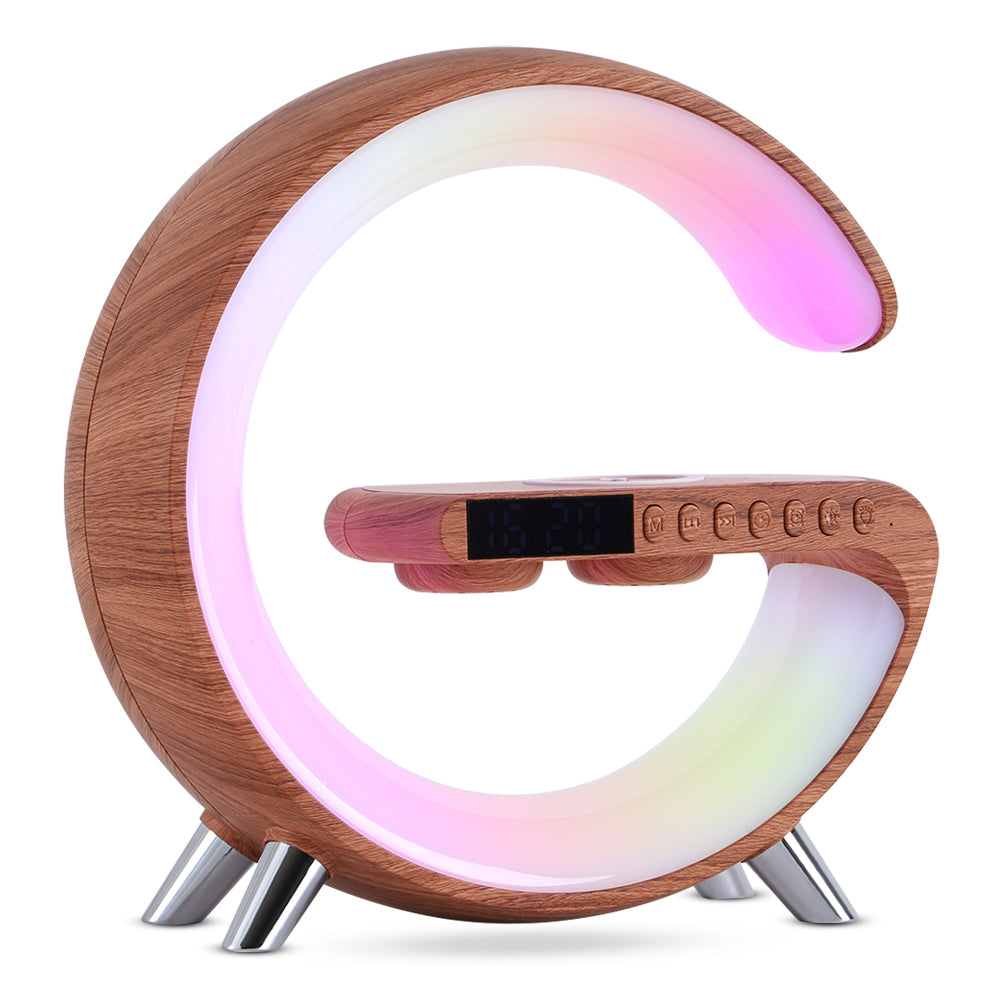 G-Shaped Bluetooth LED Lamp & Wireless Charger