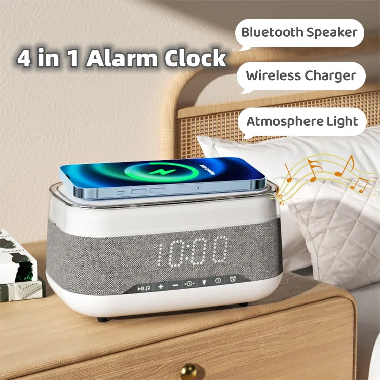 Smart alarm clock front view