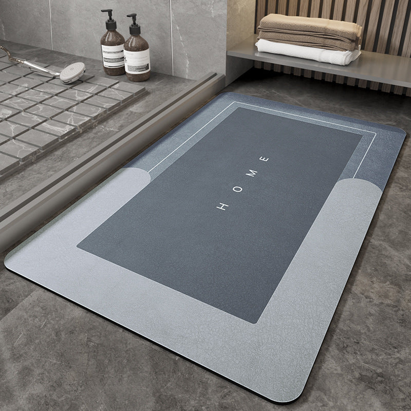cushioned bathroom floor mat