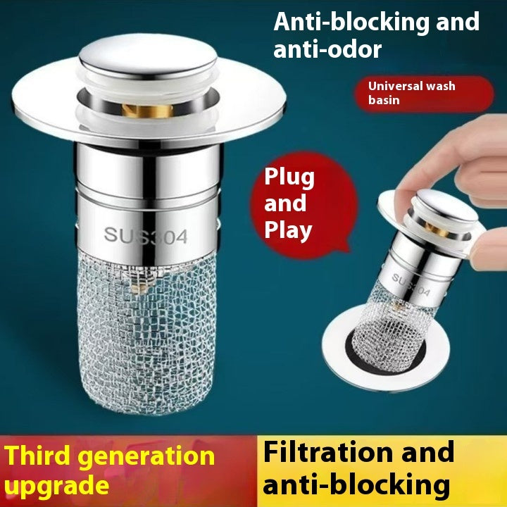 Drain filter mesh detail