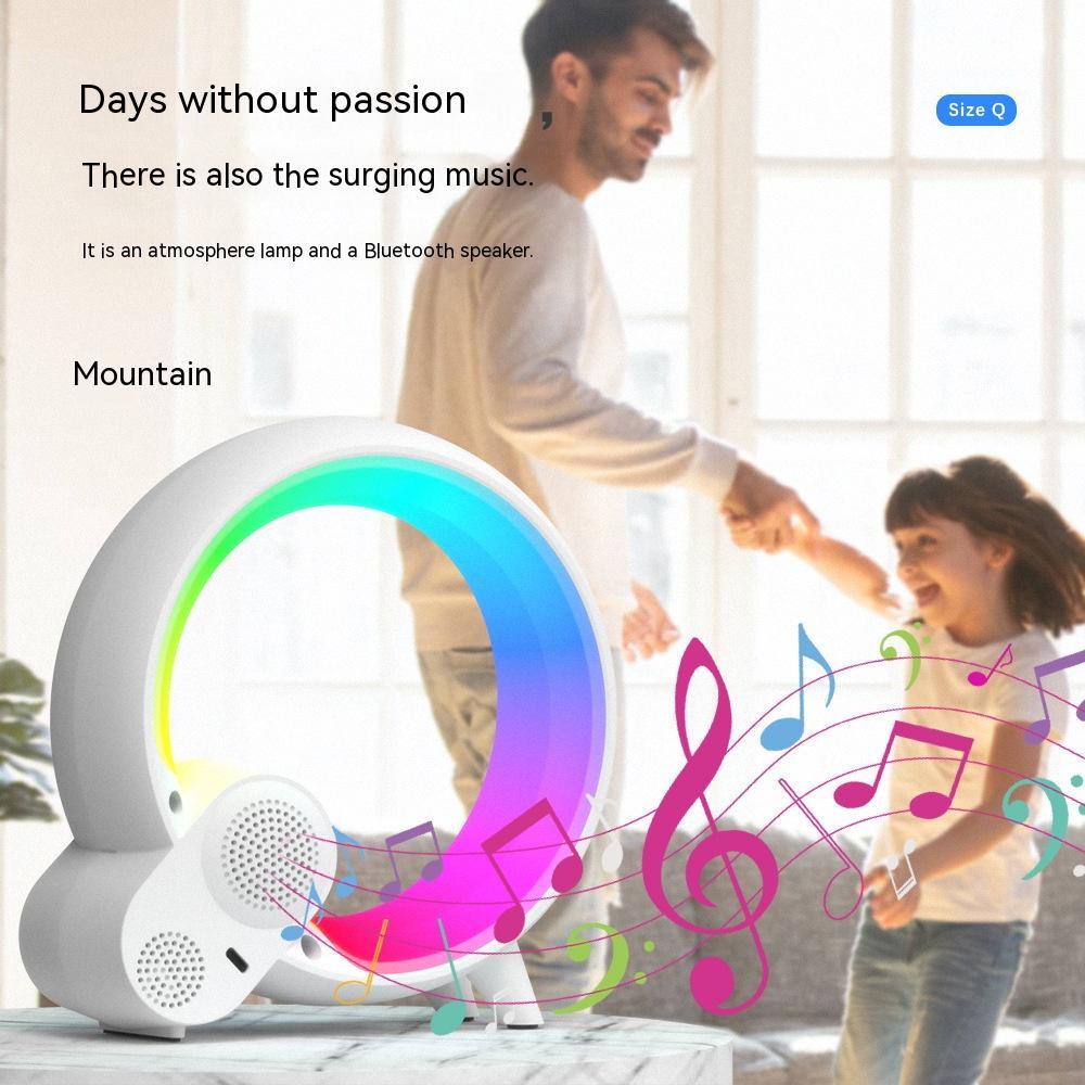 Sunrise clock night-light effect