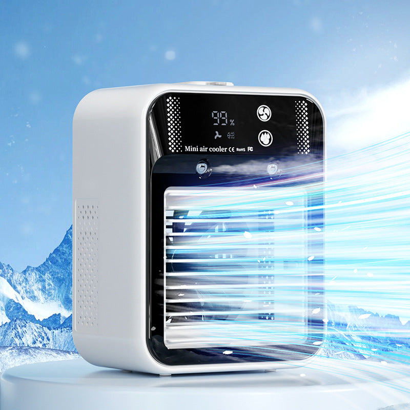Portable Water-Cooling Air Cooler Fan – USB 25W
