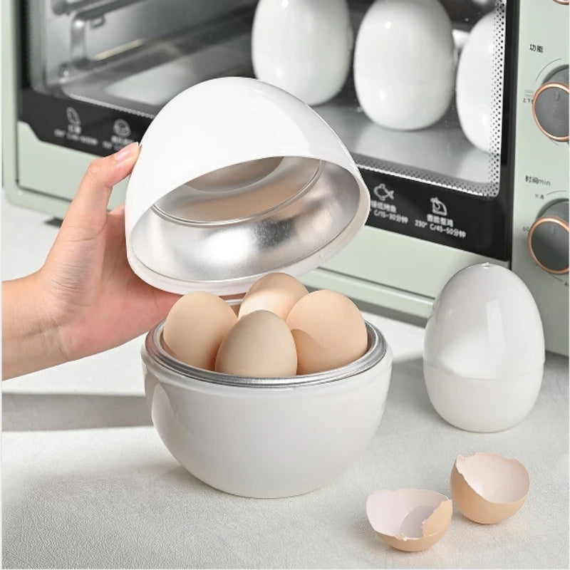 4-egg microwave egg steamer cooker