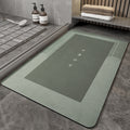 cushioned bathroom floor mat