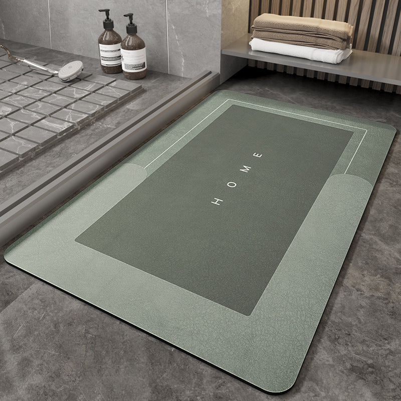 cushioned bathroom floor mat