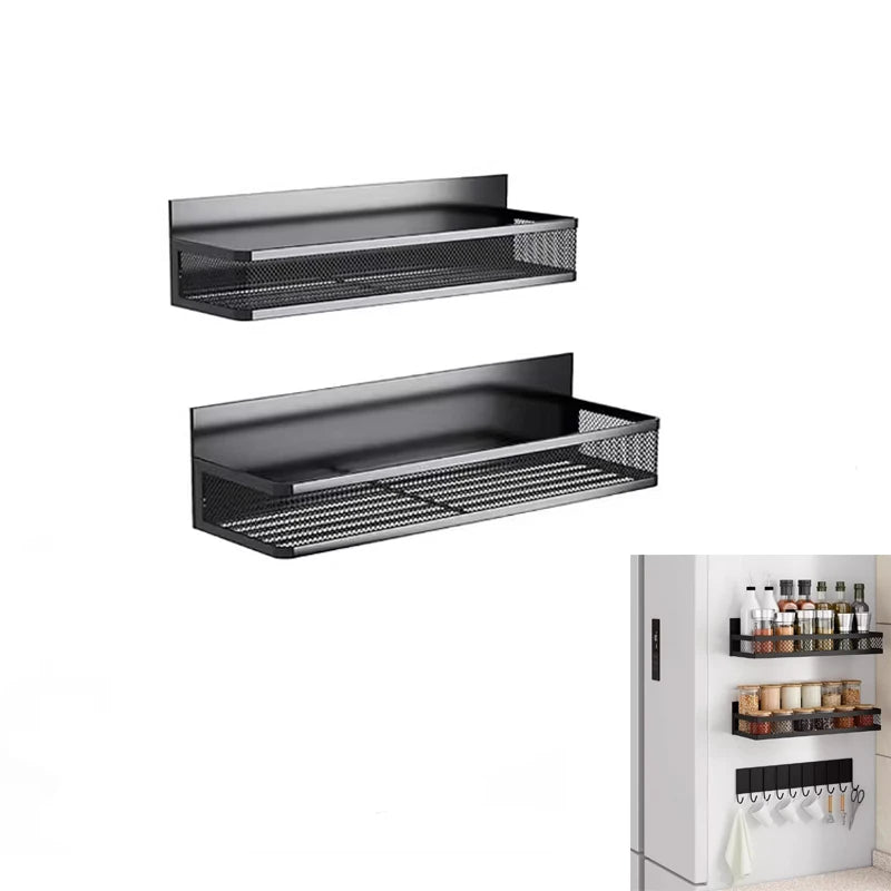 BolaNova magnetic spice rack organizer for refrigerator and oven
