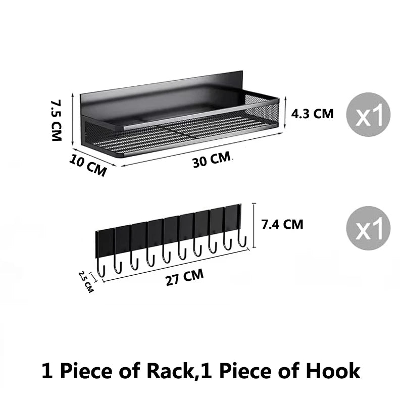 Magnetic Spice Rack for Refrigerator & Oven