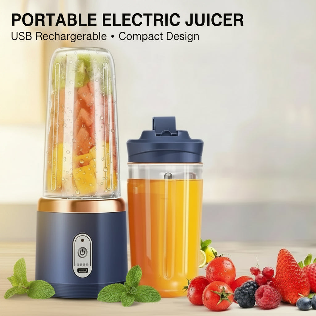 BolaNova USB rechargeable portable electric juicer cup and personal blender