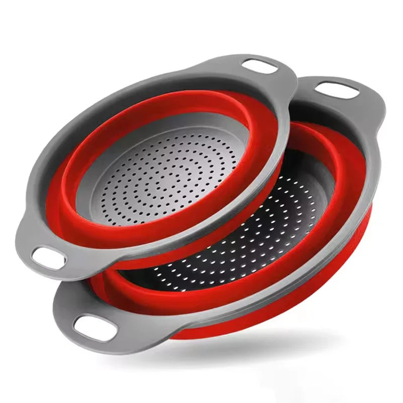Collapsible Kitchen Drain Basket – Foldable Colander