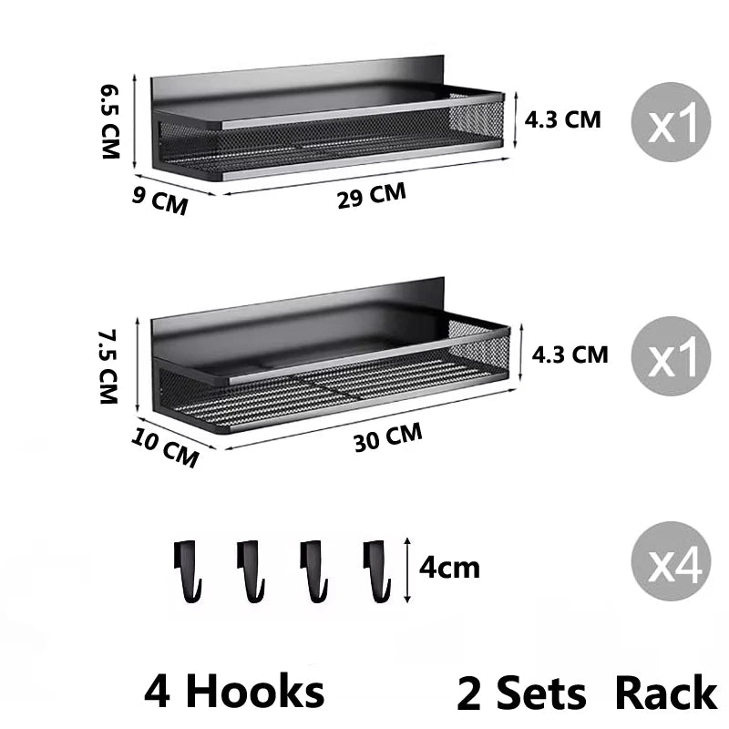 Magnetic Spice Rack for Refrigerator & Oven