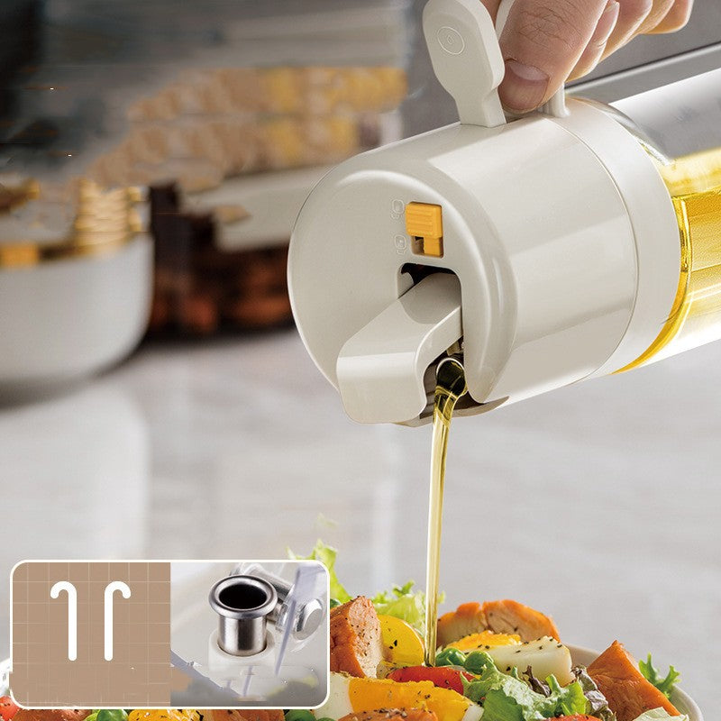 Olive oil dispenser for kitchen cooking