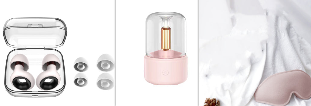 Beige aroma diffuser showing visible mist output