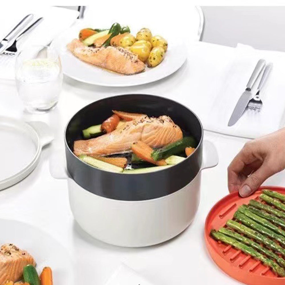 microwave kitchen steaming container