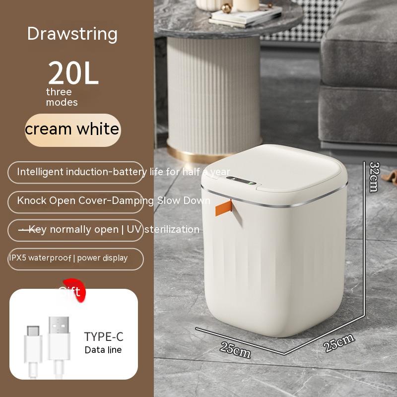 Smart Sensor Trash Can – Automatic Touchless Lid