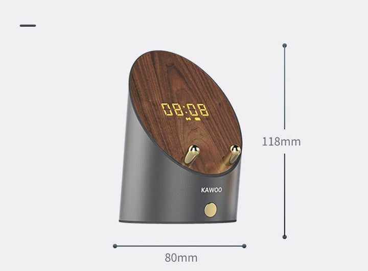Induction speaker supporting a phone