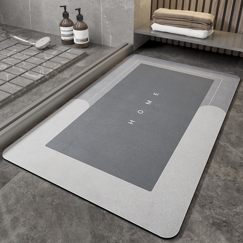 cushioned bathroom floor mat